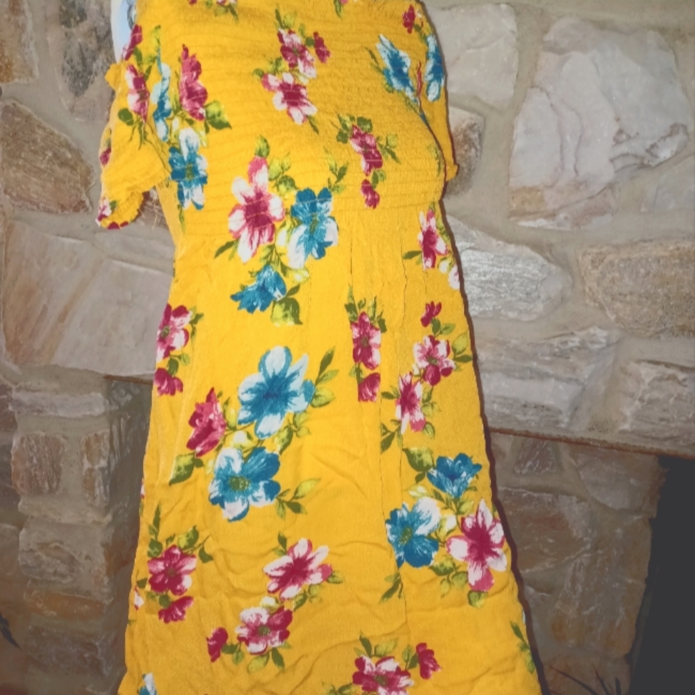 Off the shoulder dress